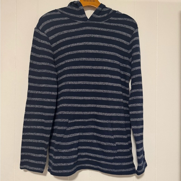 Striped Cali-Fleece Pullover Hoodie - Picture 1 of 6